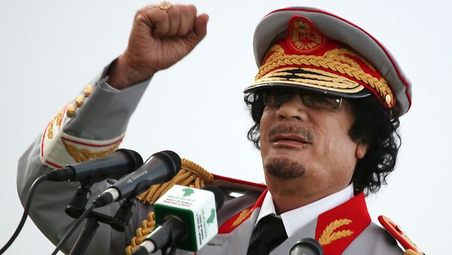 honest man colonel Gaddafi